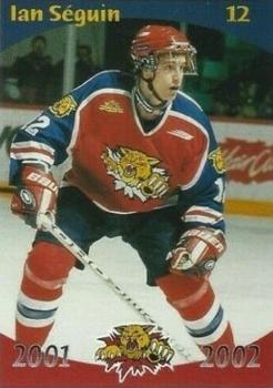 2001-02 Moncton Wildcats (QMJHL) #8 Ian Seguin Front