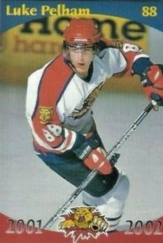 2001-02 Moncton Wildcats (QMJHL) #24 Luke Pelham Front