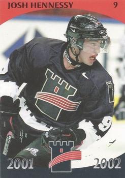 2001-02 Quebec Remparts (QMJHL) #5 Josh Hennessy Front
