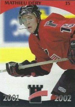 2001-02 Quebec Remparts (QMJHL) #7 Mathieu Dery Front