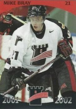 2001-02 Quebec Remparts (QMJHL) #10 Mike Bray Front