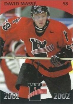 2001-02 Quebec Remparts (QMJHL) #19 David Masse Front