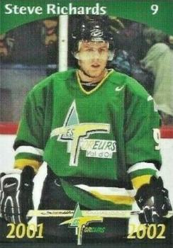 2001-02 Val-d'Or Foreurs (QMJHL) #5 Steve Richards Front