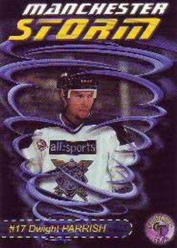 2001-02 Cardtraders Manchester Storm (BISL) #NNO Dwight Parrish Front