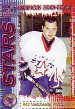 2001-02 Cardtraders Dundee Stars (EIHL) #16 Slava Koulikov Front