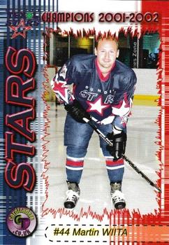 2001-02 Cardtraders Dundee Stars (EIHL) #17 Martin Wiita Front