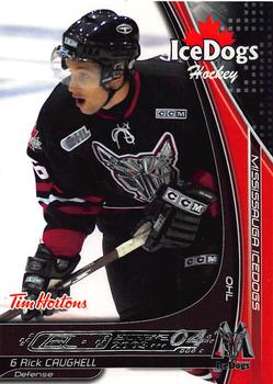 2003-04 Extreme Mississauga IceDogs (OHL) #NNO Rick Caughell Front