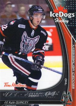 2003-04 Extreme Mississauga IceDogs (OHL) #NNO Kyle Quincey Front