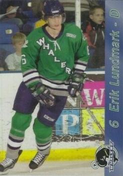 2003-04 Plymouth Whalers (OHL) #10 Erik Lundmark Front