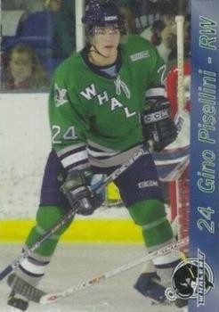 2003-04 Plymouth Whalers (OHL) #17 Gino Pisellini Front