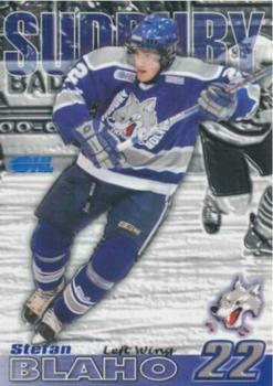 2003-04 Action Sudbury Wolves (OHL) #NNO Stefan Blaho Front