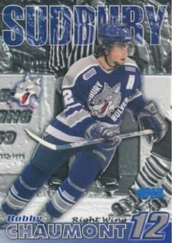 2003-04 Action Sudbury Wolves (OHL) #NNO Bobby Chaumont Front
