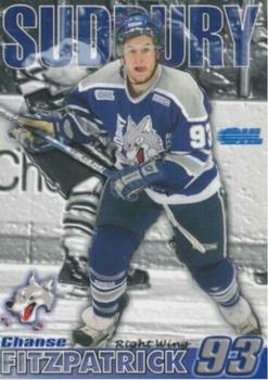 2003-04 Action Sudbury Wolves (OHL) #NNO Chanse Fitzpatrick Front