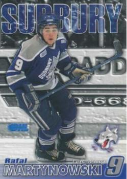 2003-04 Action Sudbury Wolves (OHL) #NNO Rafal Martynowski Front