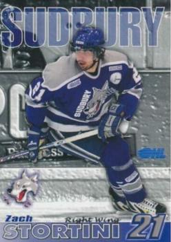 2003-04 Action Sudbury Wolves (OHL) #NNO Zack Stortini Front