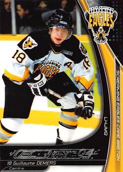 2003-04 Extreme Cape Breton Screaming Eagles (QMJHL) #NNO Guillaume Demers Front