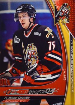 2003-04 Extreme Drummondville Voltigeurs (QMJHL) #4 Michel Charette Front