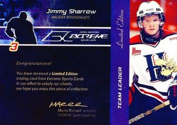 2003-04 Extreme Halifax Mooseheads (QMJHL) #NNO Jim Sharrow Back