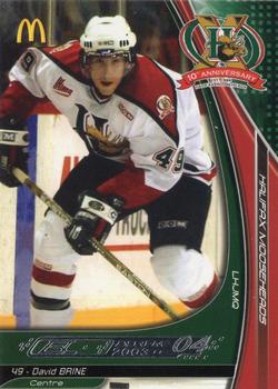 2003-04 Extreme Halifax Mooseheads (QMJHL) #NNO David Brine Front