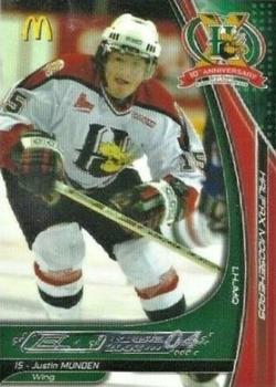 2003-04 Extreme Halifax Mooseheads (QMJHL) #NNO Justin Munden Front