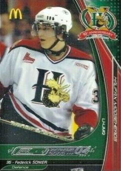 2003-04 Extreme Halifax Mooseheads (QMJHL) #NNO Frederick Sonier Front