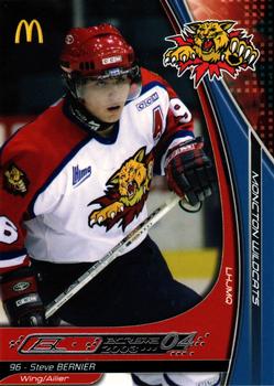 2003-04 Extreme Moncton Wildcats (QMJHL) #NNO Steve Bernier Front