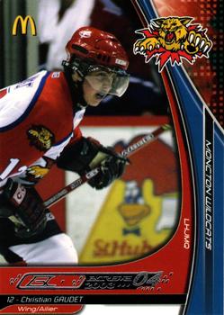 2003-04 Extreme Moncton Wildcats (QMJHL) #NNO Christian Gaudet Front