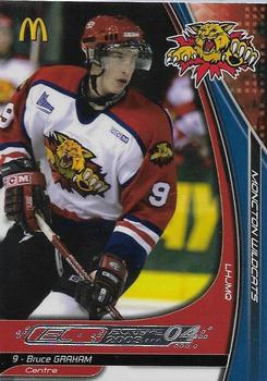 2003-04 Extreme Moncton Wildcats (QMJHL) #NNO Bruce Graham Front