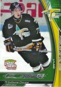 2003-04 Extreme Val d'Or Foreurs (QMJHL) #NNO Guillaume Chicoine Front