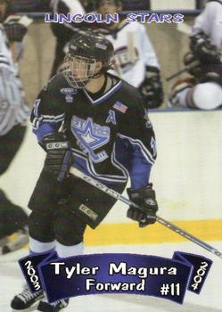 2003-04 Blueline Booster Club Lincoln Stars (USHL) #8 Tyler Magura Front