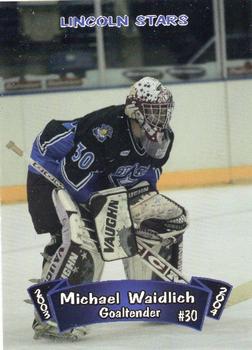 2003-04 Blueline Booster Club Lincoln Stars (USHL) #21 Michael Waidlich Front
