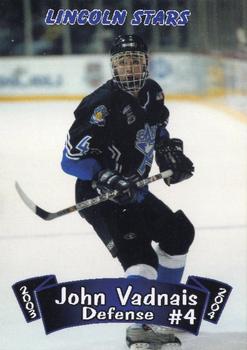 2003-04 Blueline Booster Club Lincoln Stars (USHL) Update #31 John Vadnais Front