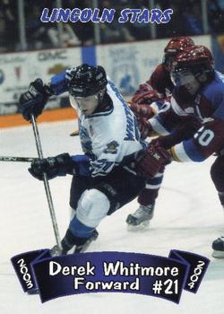 2003-04 Blueline Booster Club Lincoln Stars (USHL) Update #33 Derek Whitmore Front