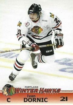 2003-04 Portland Winterhawks (WHL) #NNO Ivan Dornic Front