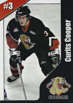 2003-04 Canadian Springs Prince George Cougars (WHL) #6 Curtis Cooper Front