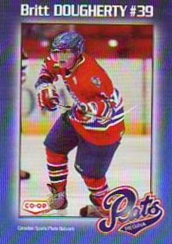 2003-04 Co-op Regina Pats (WHL) #NNO Britt Dougherty Front