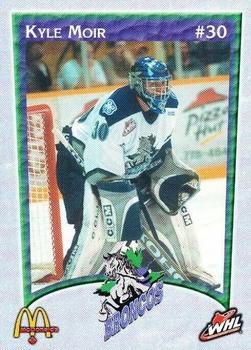 2003-04 Swift Current Broncos (WHL) #NNO Kyle Moir Front