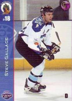 2003-04 Cardtraders Coventry Blaze (EIHL) #6 Steve Gallace Front