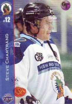 2003-04 Cardtraders Coventry Blaze (EIHL) #10 Steve Chartrand Front