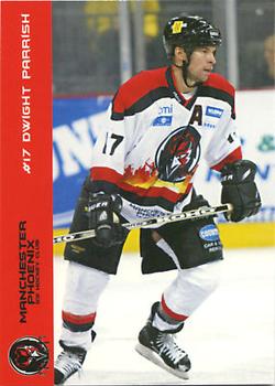 2003-04 Cardtraders Manchester Phoenix (EIHL) #4 Dwight Parrish Front