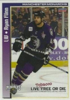 2004-05 Tobacco Prevention Manchester Monarchs (AHL) #19 Ryan Flinn Front