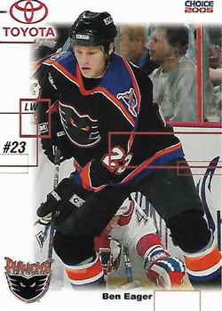 2004-05 Choice Philadelphia Phantoms (AHL) #02 Ben Eager Front