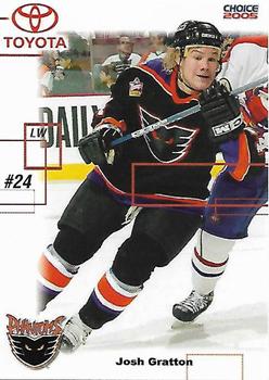 2004-05 Choice Philadelphia Phantoms (AHL) #04 Josh Gratton Front