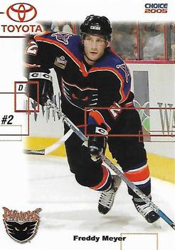 2004-05 Choice Philadelphia Phantoms (AHL) #10 Freddy Meyer Front