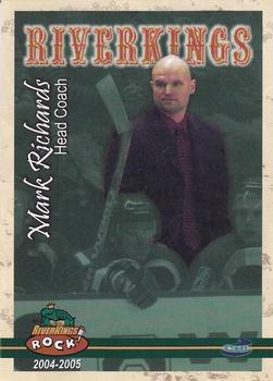 2004-05 Memphis RiverKings (CHL) #NNO Mark Richards Front