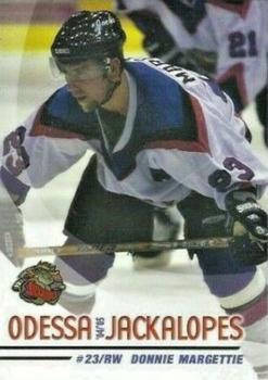 2004-05 Grandstand Odessa Jackalopes (CHL) #14 Don Margettie Front