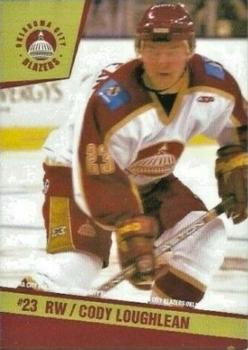 2004-05 Oklahoma City Blazers (CHL) #10 Cody Loughlean Front