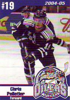 2004-05 Tulsa Oilers (CHL) #NNO Chris Pelletier Front