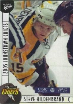 2004-05 MultiAd Johnstown Chiefs (ECHL) #8 Steve Hildenbrand Front