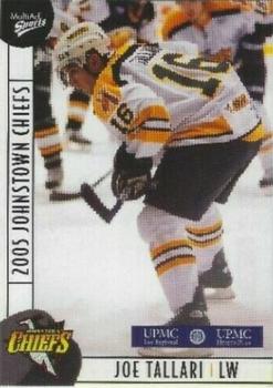 2004-05 MultiAd Johnstown Chiefs (ECHL) #17 Joe Tallari Front